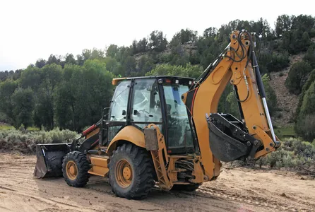 Backhoe, Backpusher & Motor Grader